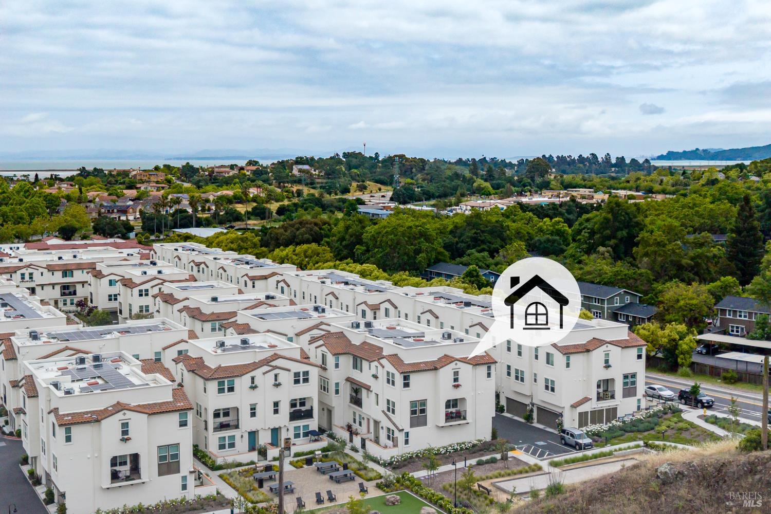 715 Rockview Road Novato, CA 94949 - Photo 31 of 35 Aerial with Bay views.