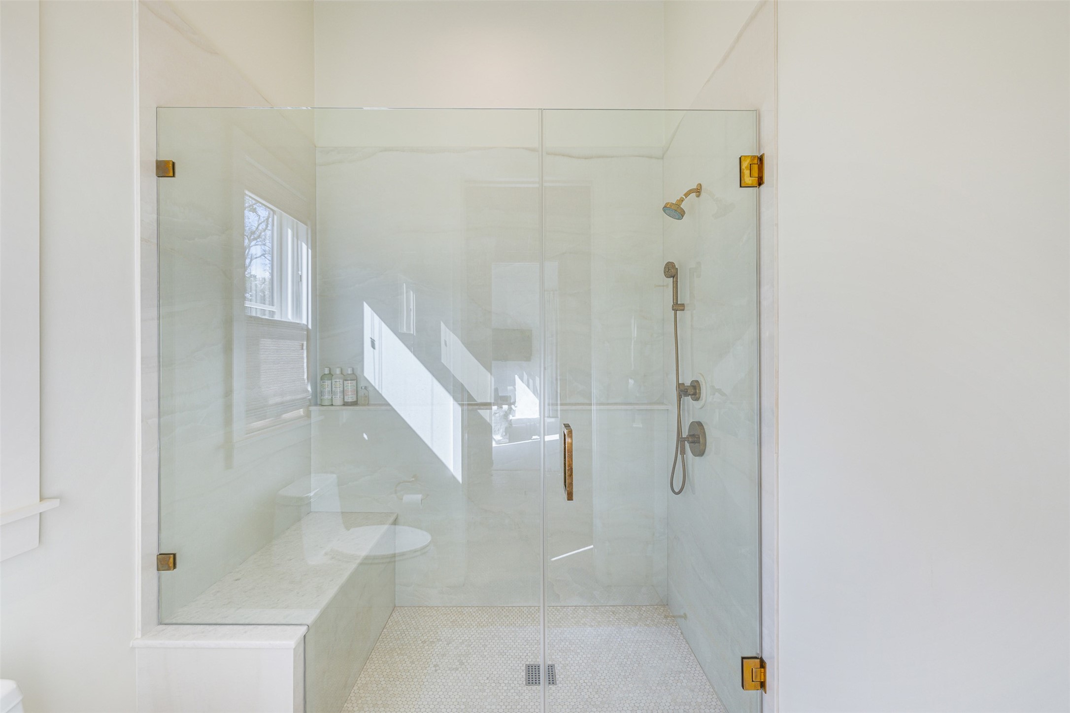 830 South Weyand Road Round Top, TX 78954 - Photo 11 of 35 a bathroom with a shower