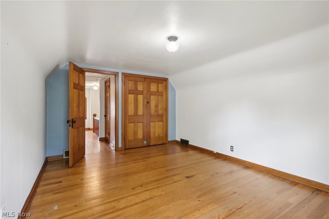2620 Charney Road Cleveland, OH 44118 - Photo 27 of 43 Unfurnished bedroom with light wood-type flooring