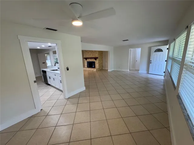 a view of a livingroom with a furniture