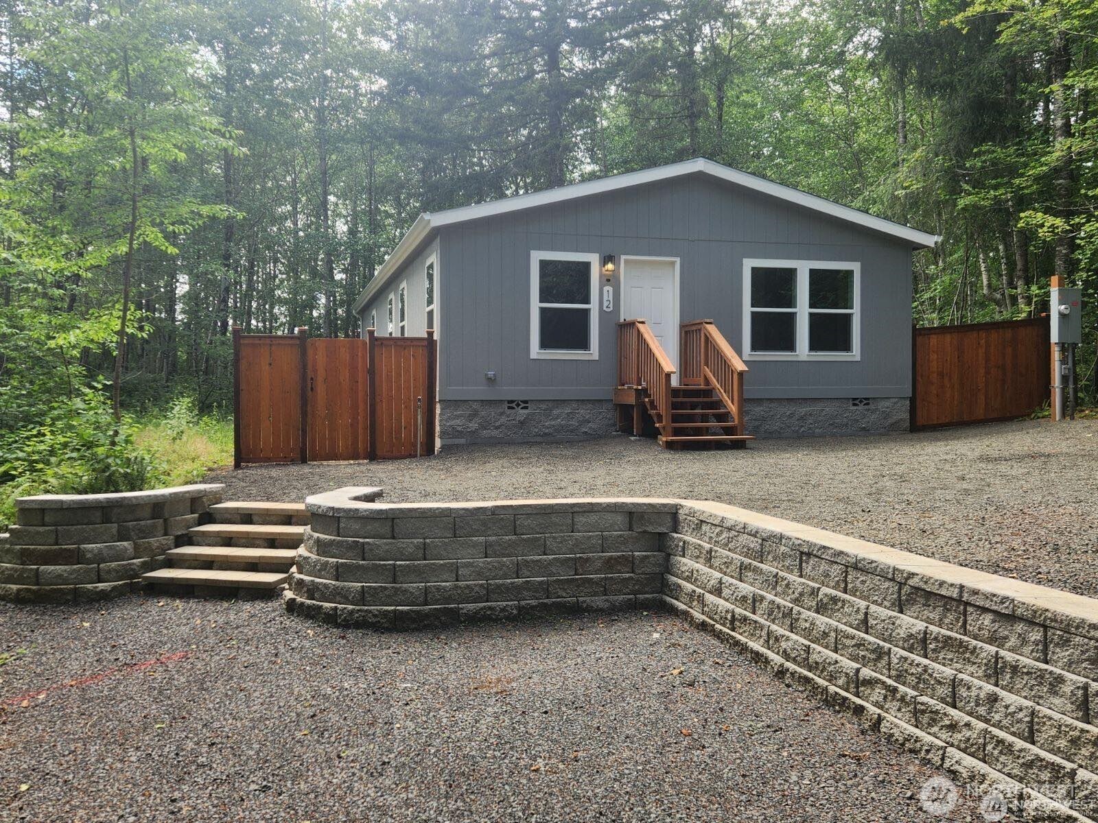 200 Lot C Fineview Chehalis, WA 98532 - Photo 23 of 31 a view of backyard with deck and outdoor seating