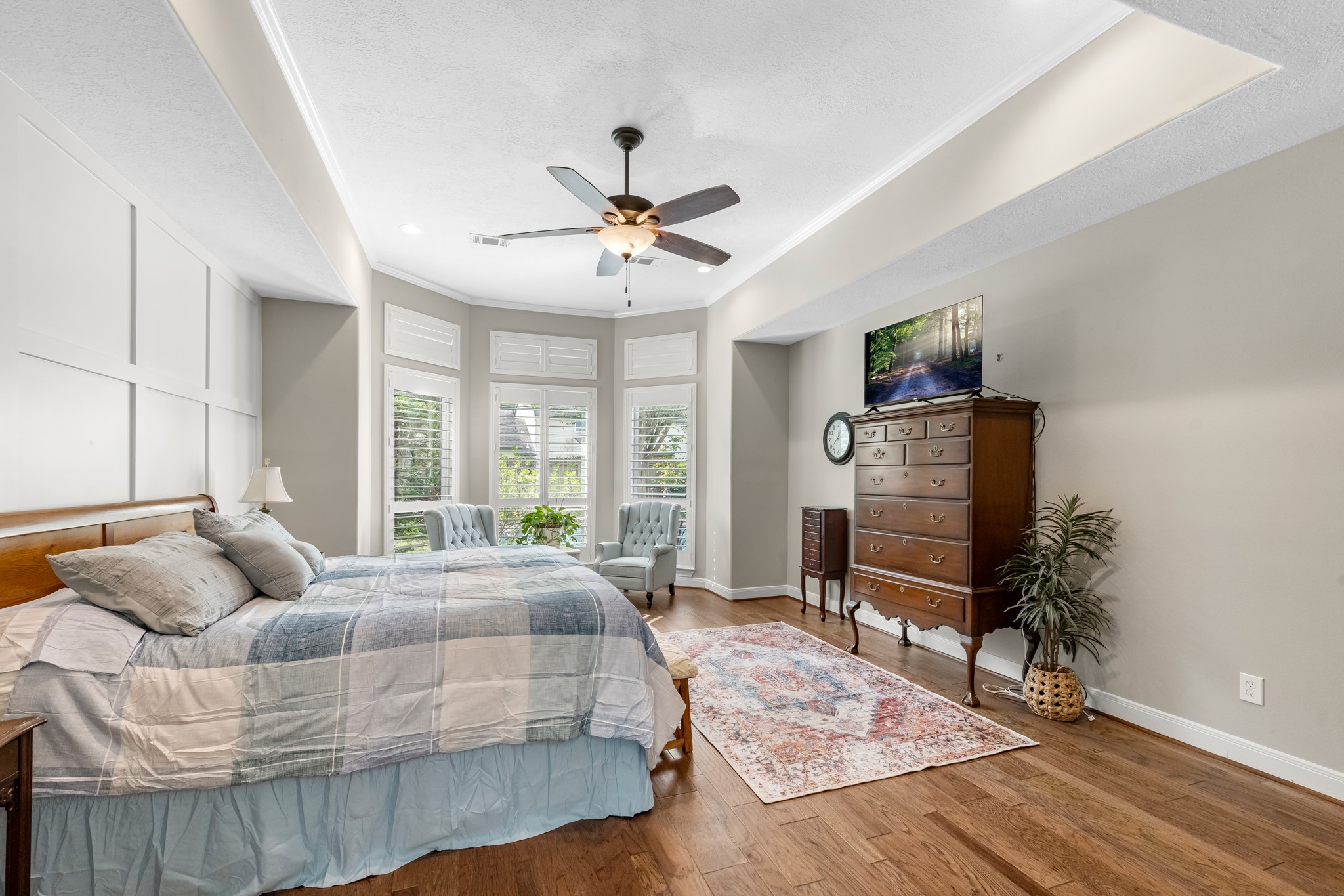 16207 Lafone Drive Spring, TX 77379 - Photo 29 of 49 a bedroom with a bed dresser and a window