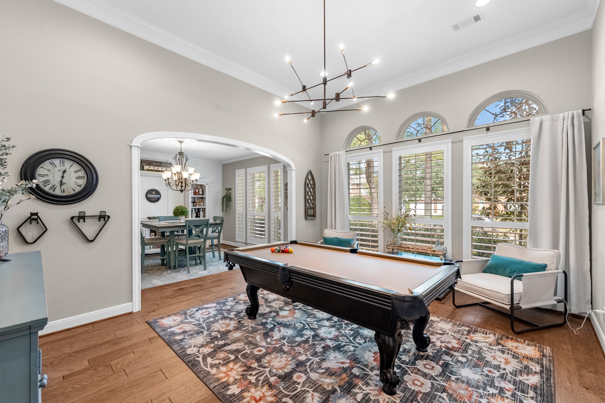 16207 Lafone Drive Spring, TX 77379 - Photo 10 of 49 a room with chandelier furniture and window