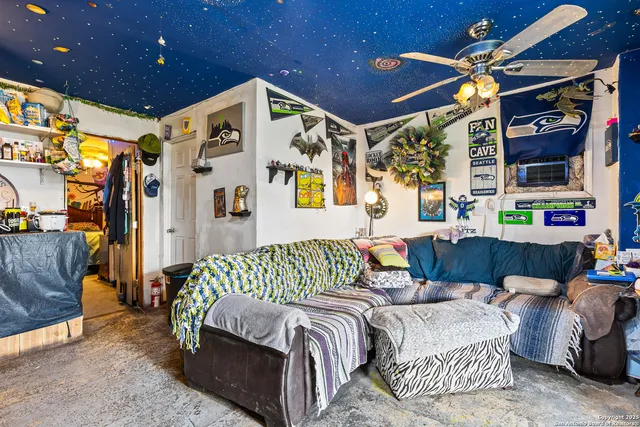 a view of an ocean and beach