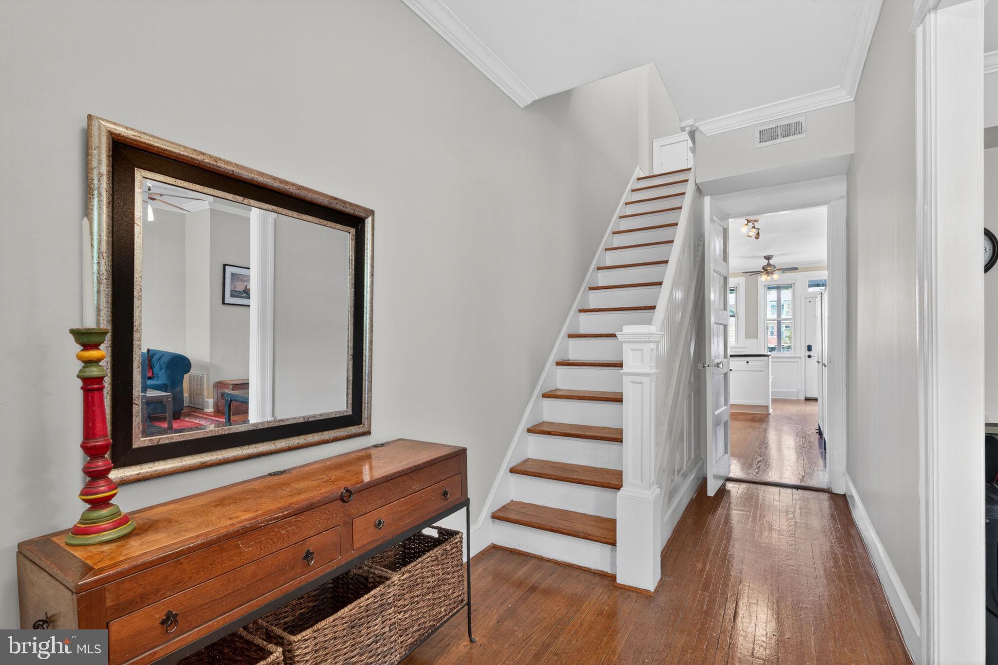 527 Shepherd Street Northwest Washington, DC 20011 - Photo 17 of 42 Entry/stairs