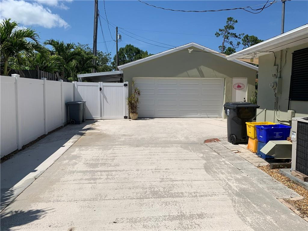116 West Mango Road Lake Worth, FL 33467 - Photo 22 of 76 detached garage with extended driveway