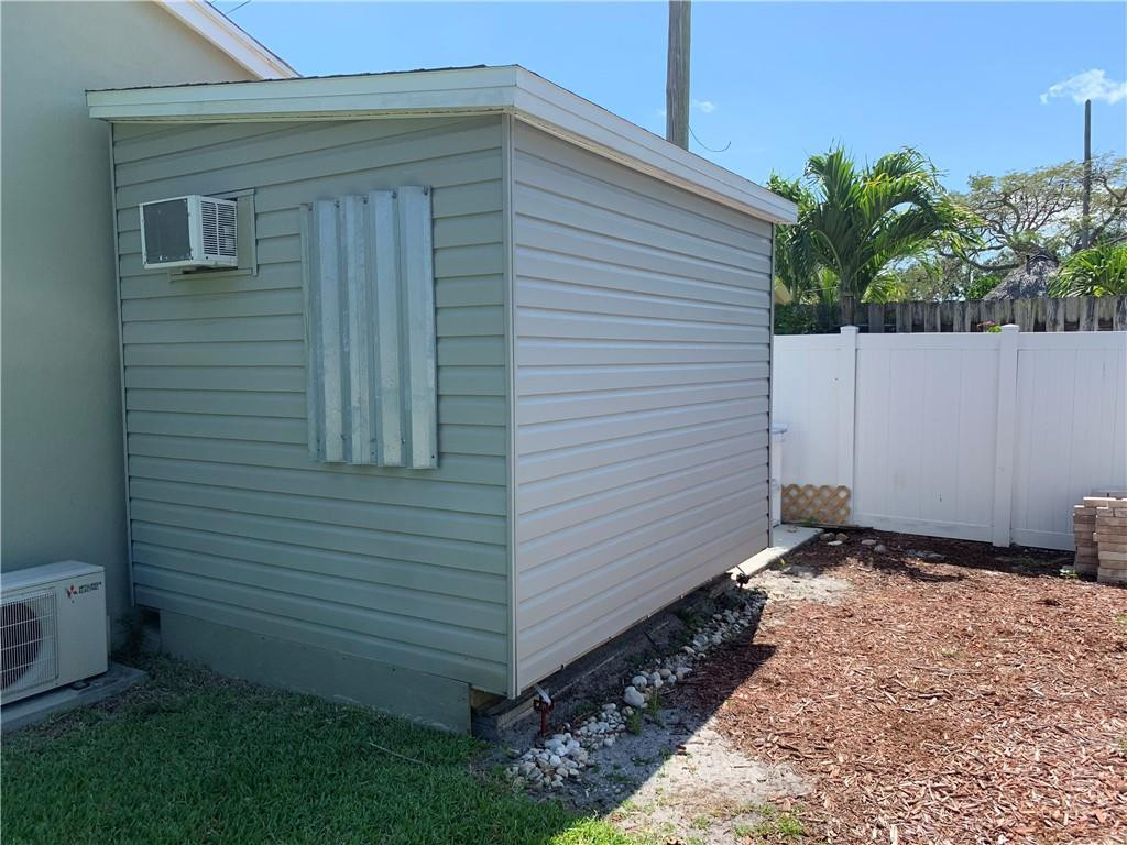 116 West Mango Road Lake Worth, FL 33467 - Photo 37 of 76 shed with A/C