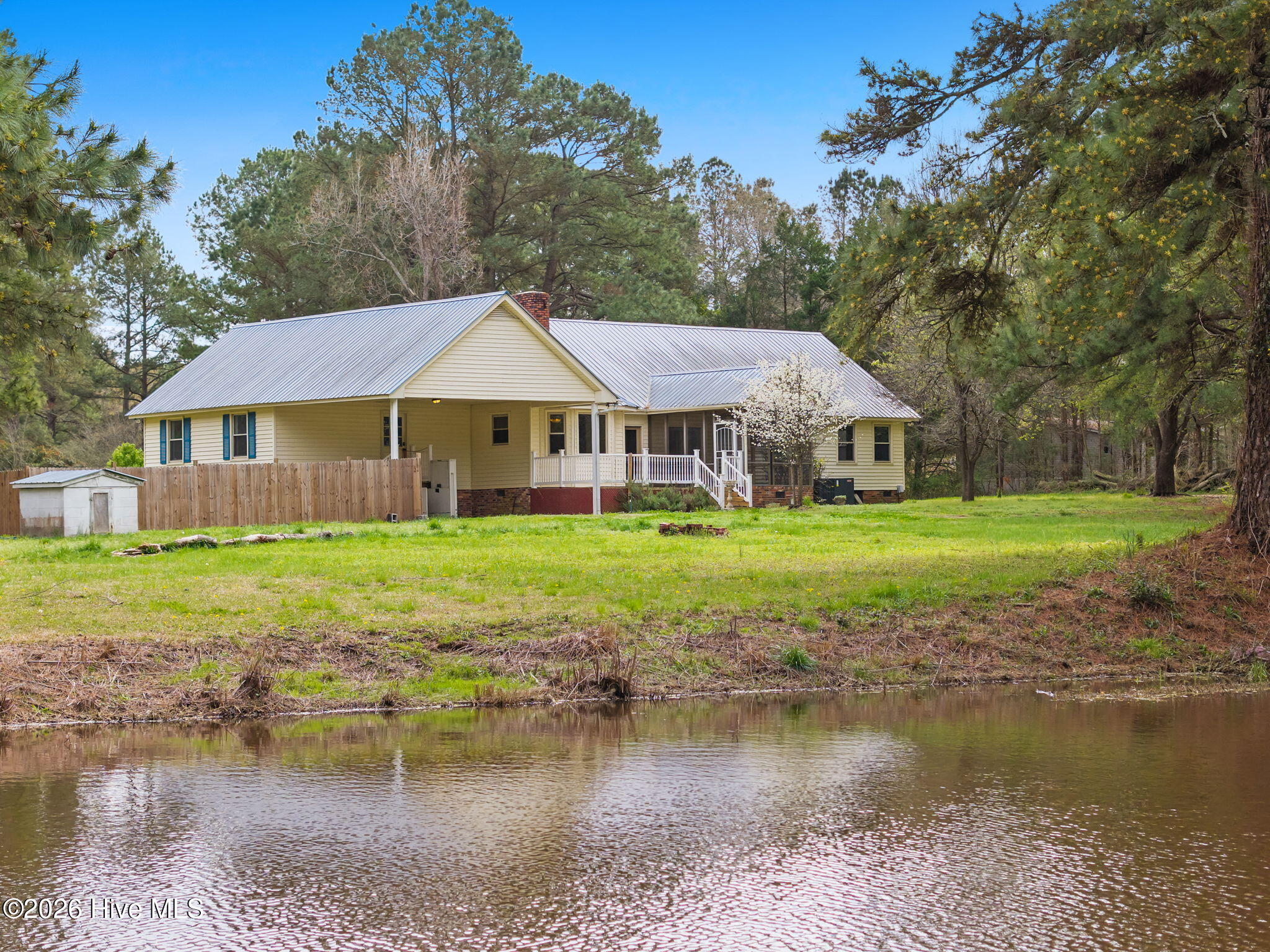 863 Fred Powell Road Whiteville, NC 28472 - Photo 36 of 58 View From Pond