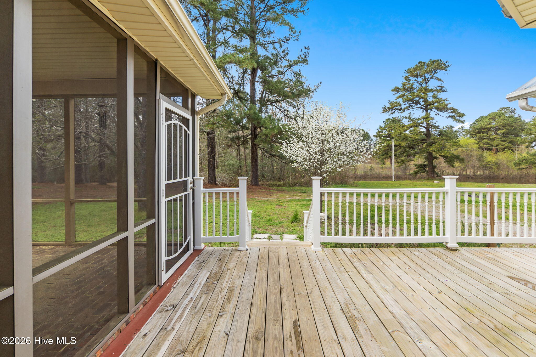 863 Fred Powell Road Whiteville, NC 28472 - Photo 40 of 58 Pond View From Back Deck