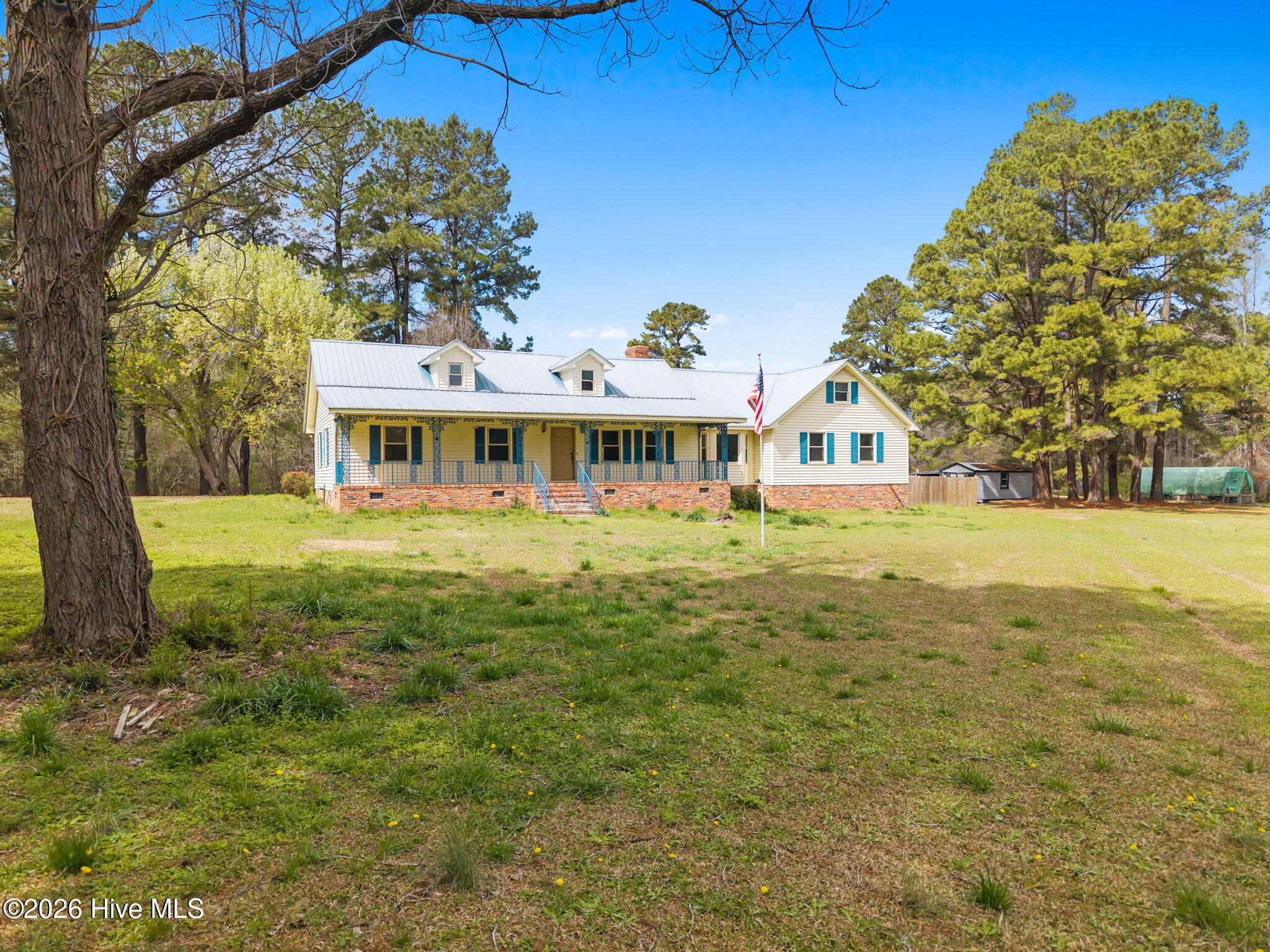 863 Fred Powell Road Whiteville, NC 28472 - Photo 3 of 58 Large Front Porch