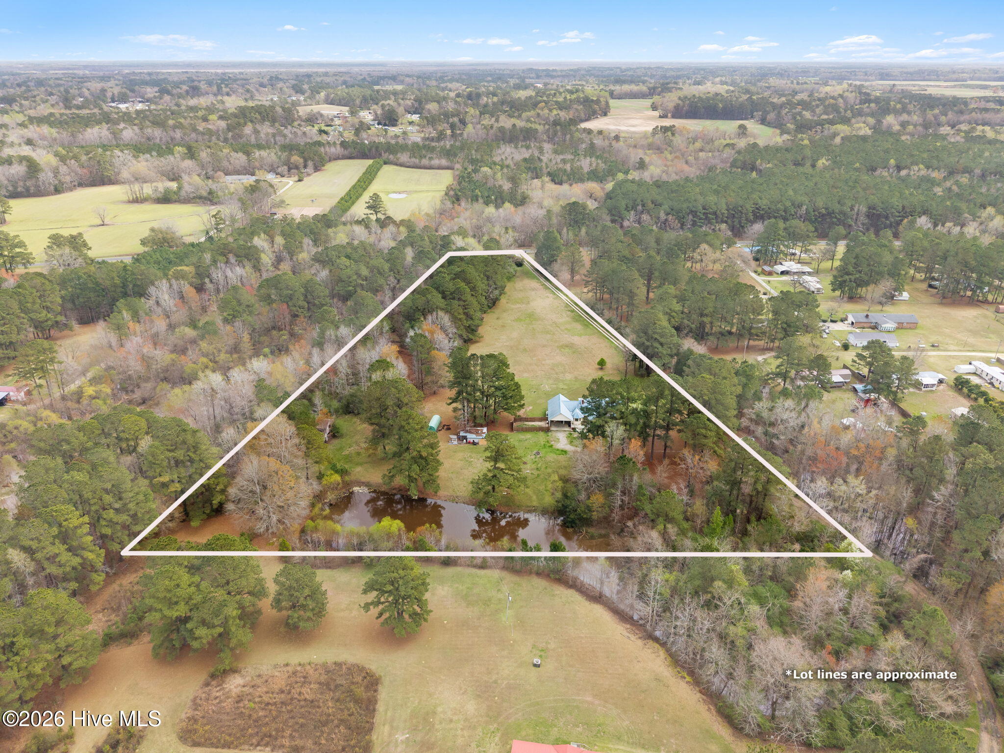 863 Fred Powell Road Whiteville, NC 28472 - Photo 52 of 58 Approximate Lot Lines