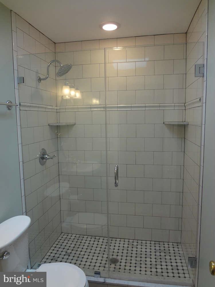3037 Keswick Road Baltimore, MD 21211 - Photo 17 of 30 Glass Door & Tile Shower, Hall Bath, 2nd Floor