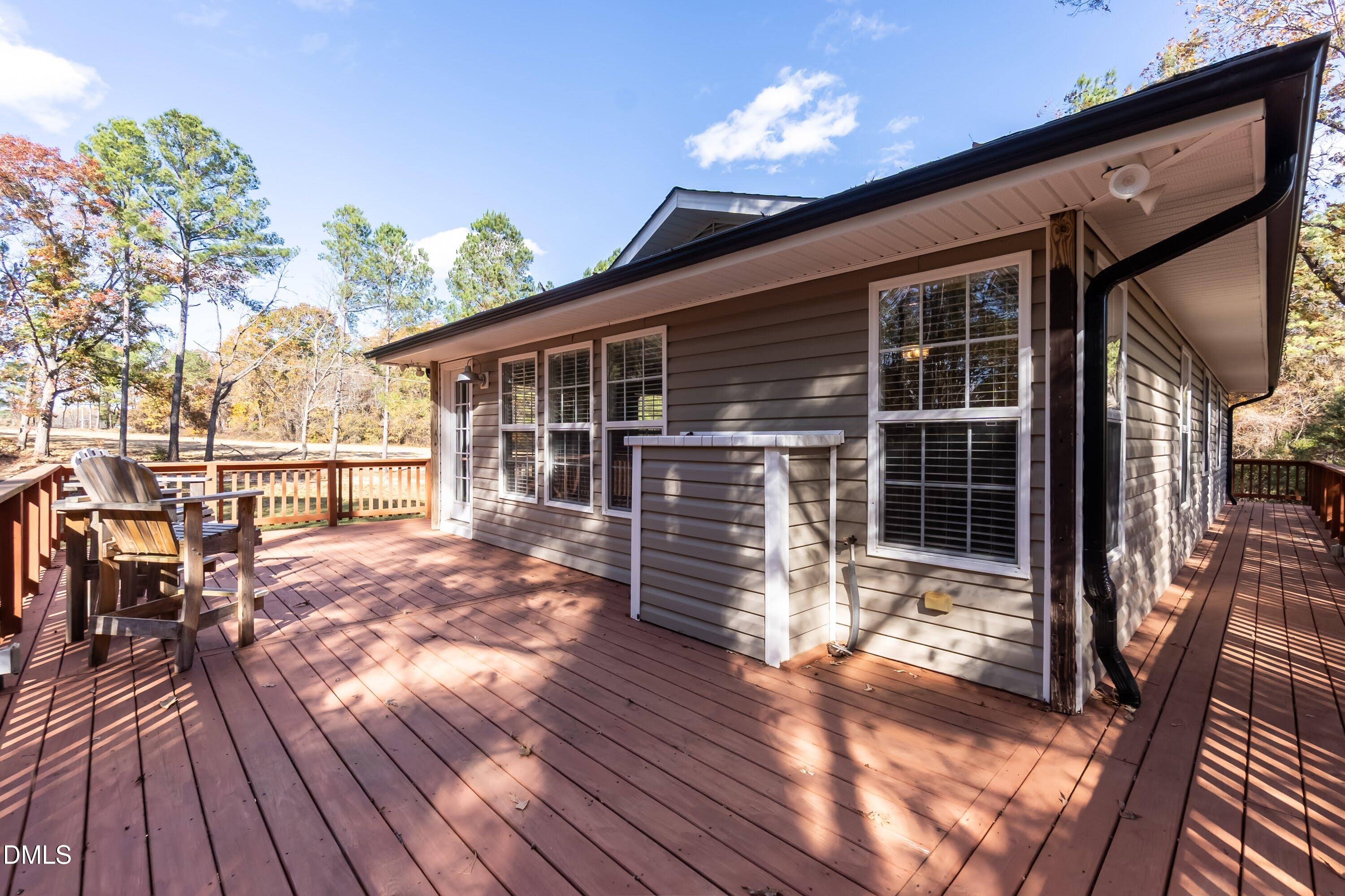 137 Fox Hunters Lane Broadway, NC 27505 - Photo 42 of 46 a view of deck with patio