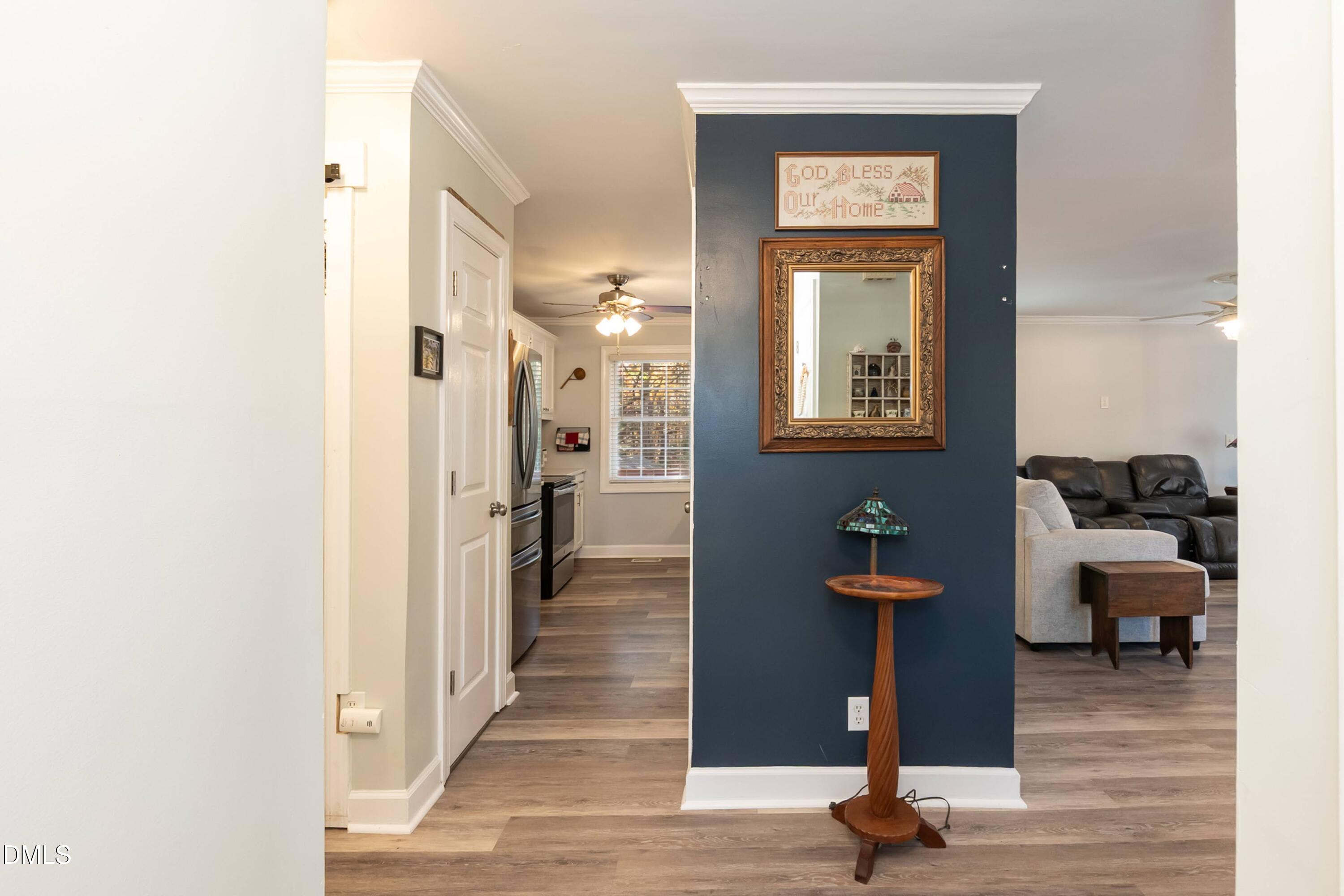 137 Fox Hunters Lane Broadway, NC 27505 - Photo 6 of 46 a view of a hallway with seating area
