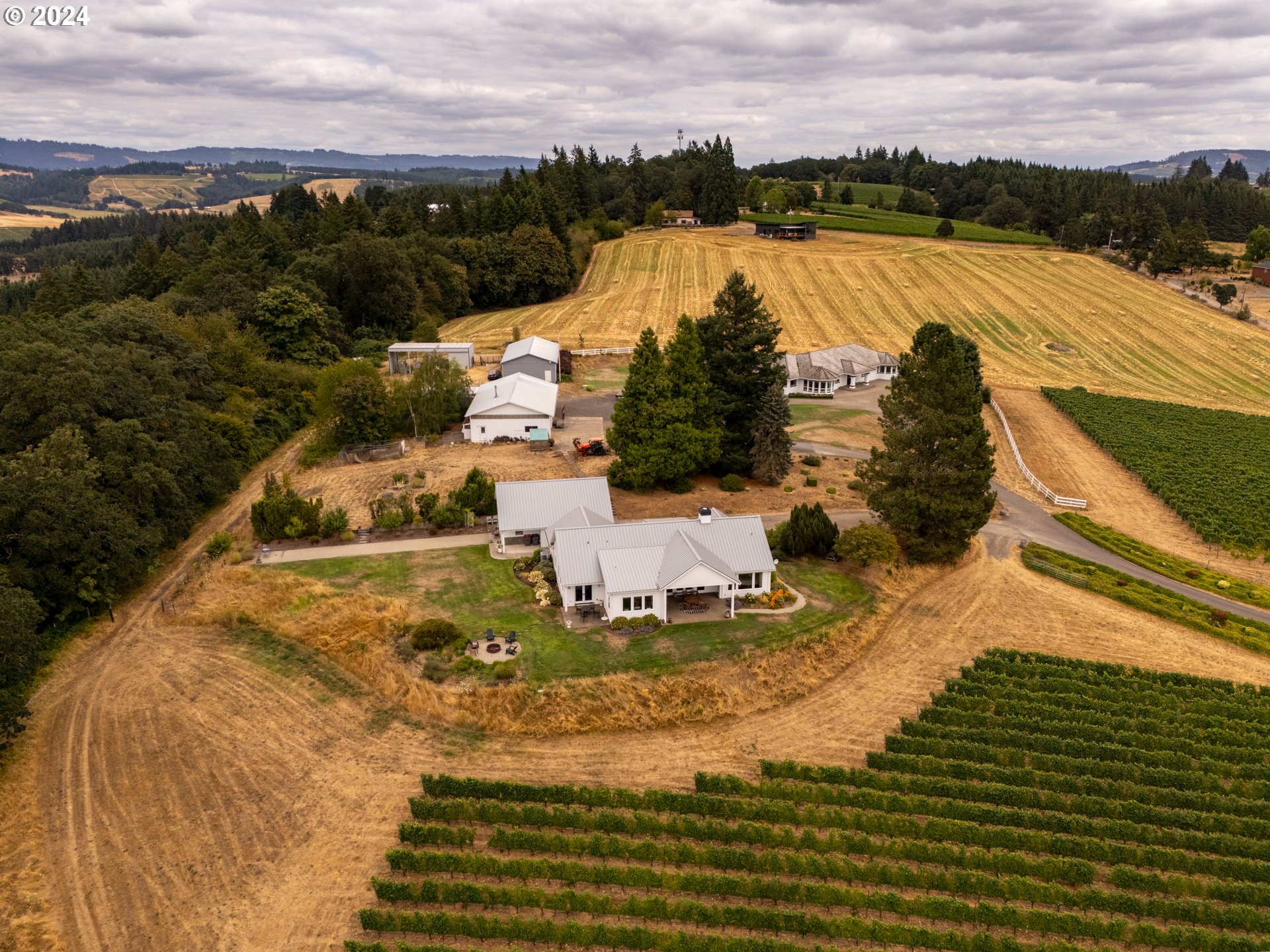 15680 Northeast Yamhill Road Yamhill, OR 97148 - Photo 45 of 47 a view of a lake with houses