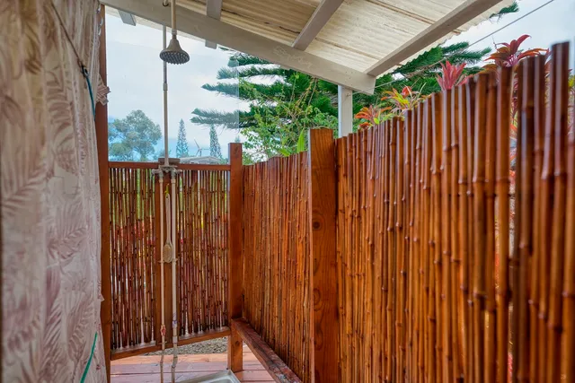 a view of a terrace with sitting area