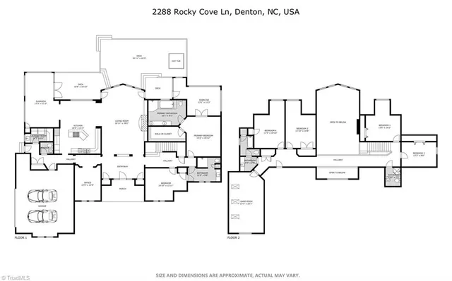$1,250,000 | 2288 Rocky Cove Lane, Denton, NC 27239