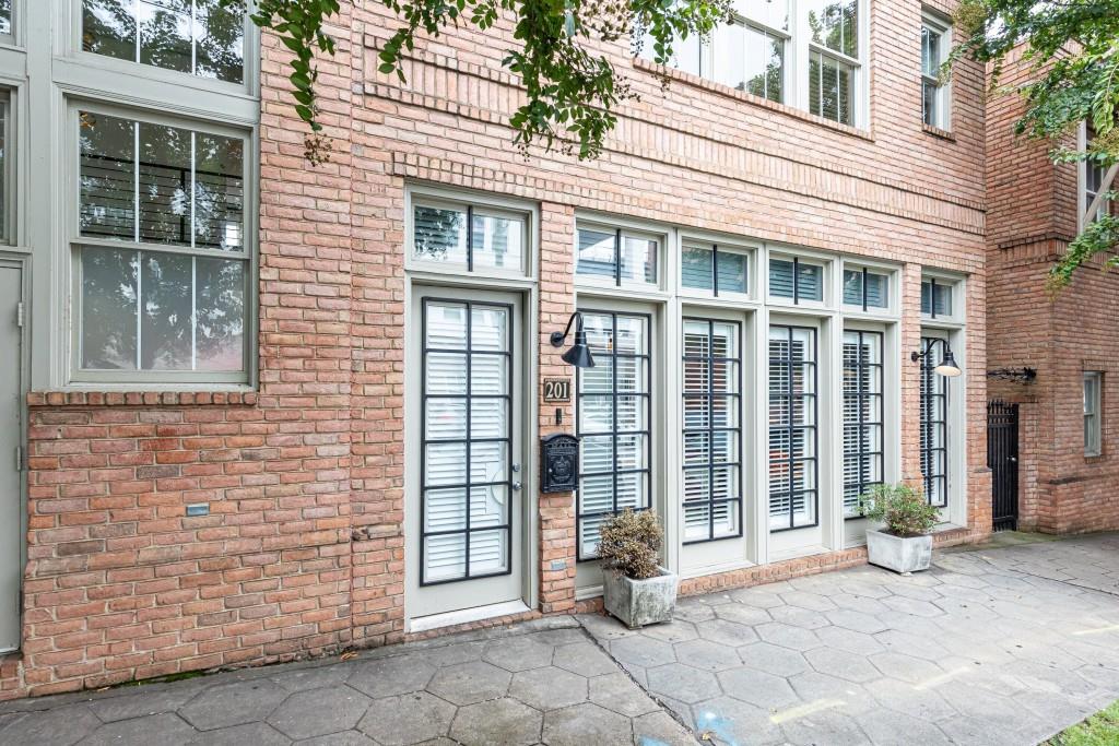 a view of a building with outdoor space