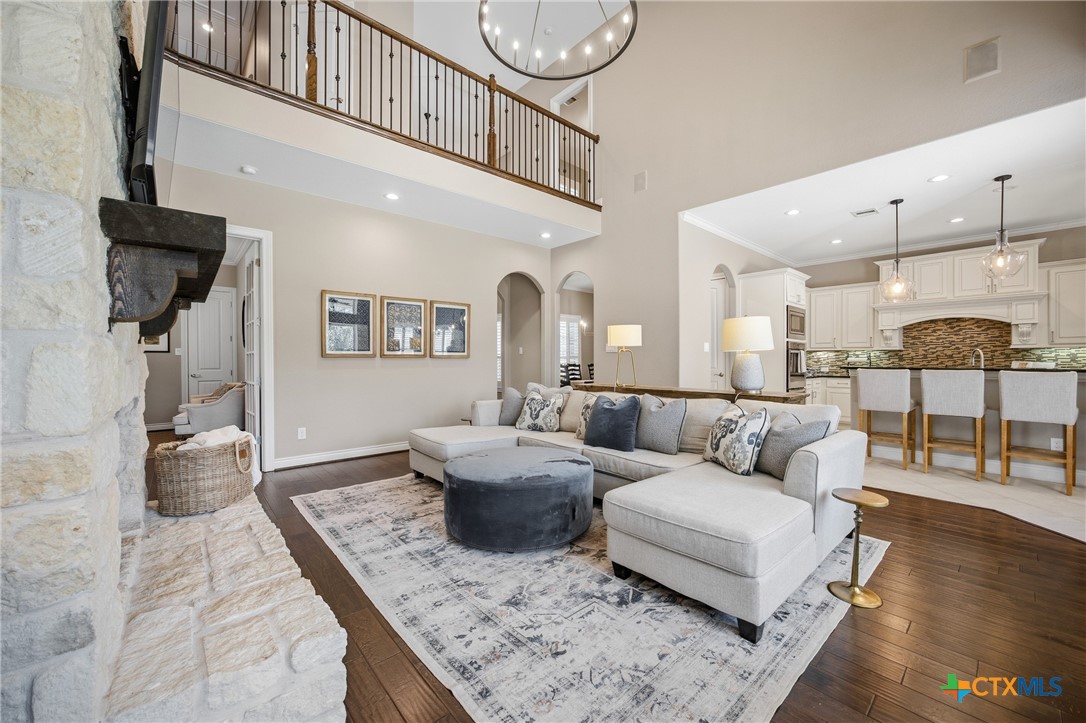 2427 Anderson Point Lane Spring, TX 77388 - Photo 12 of 46 2427 Anderson Point Ln, Spring, TX 77388 - Second floor landing overlooks living room