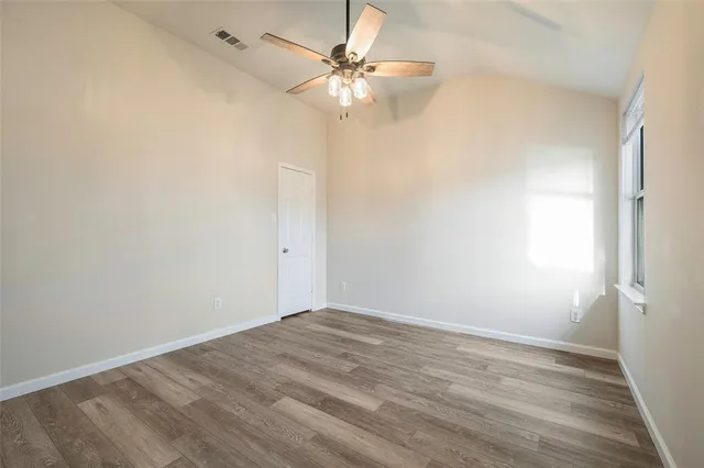 wooden floor in an empty room