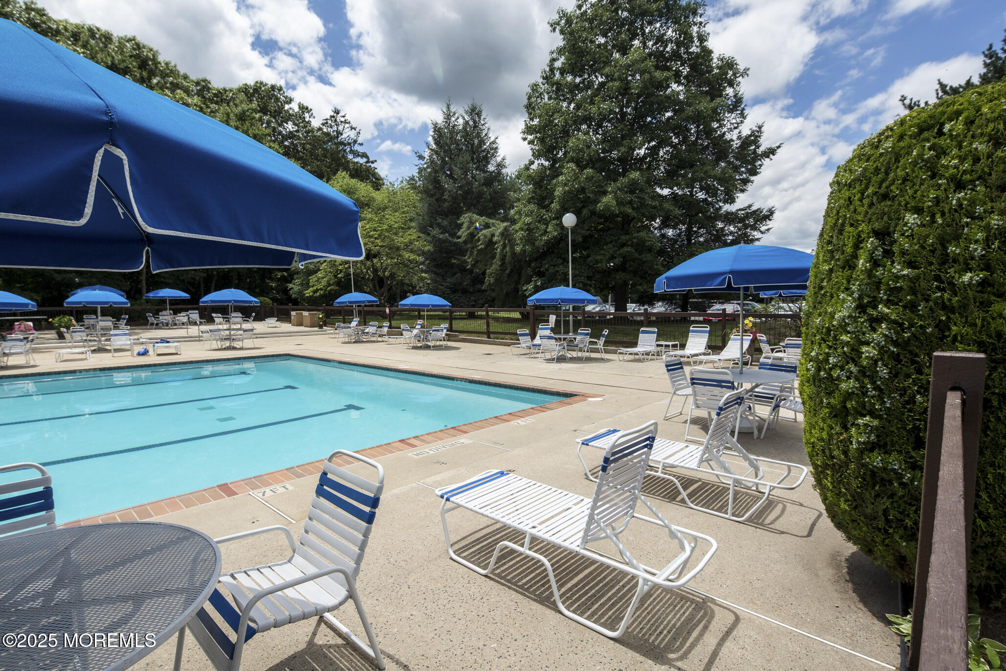 31 Hancock Court Red Bank, NJ 07701 - Photo 23 of 32 a view of a swimming pool with a patio