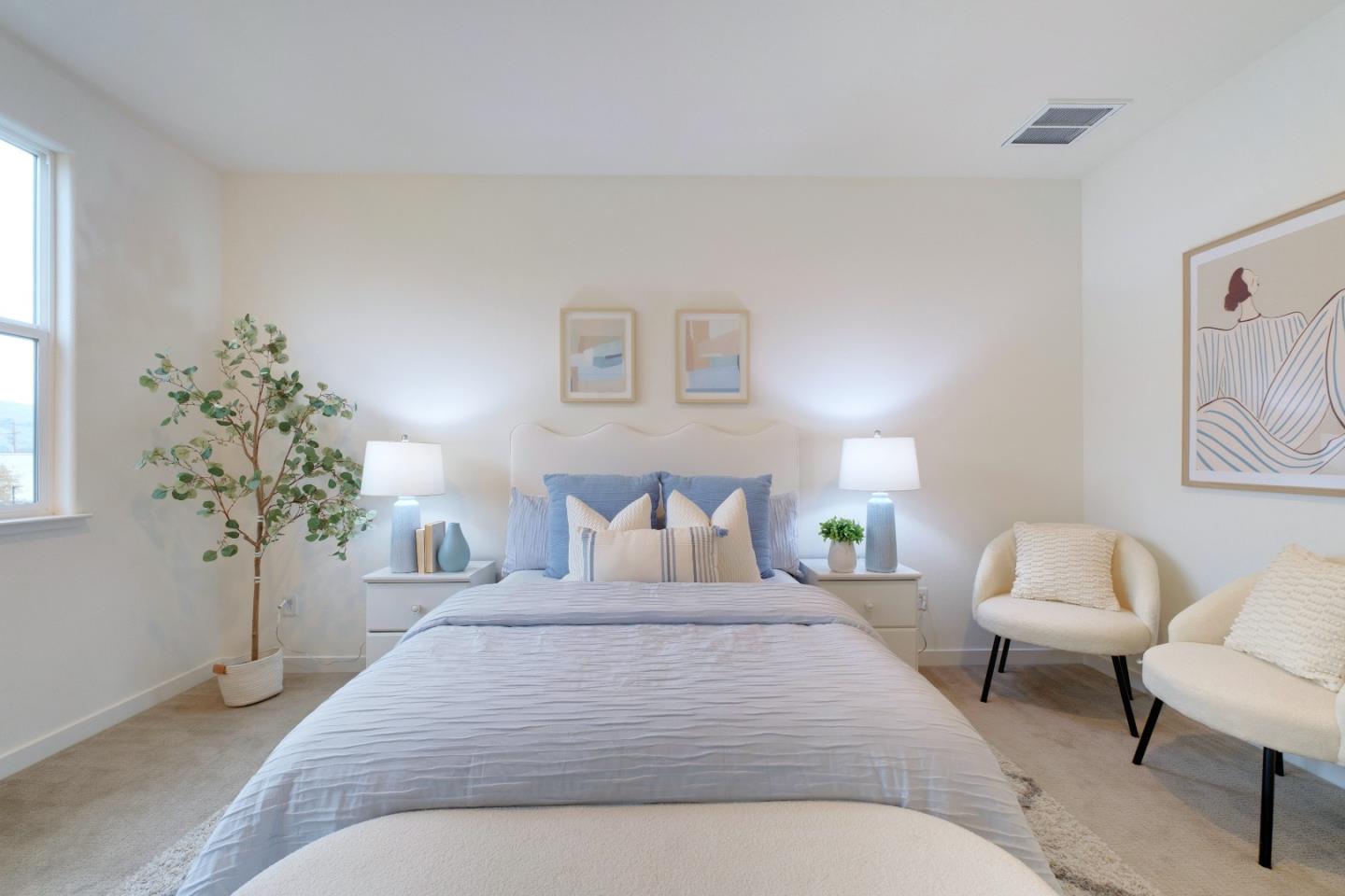 1888 Joshua Tree Circle Milpitas, CA 95035 - Photo 26 of 50 a bedroom with a bed and a chair