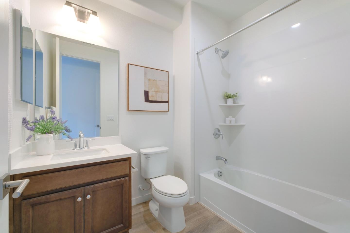 1888 Joshua Tree Circle Milpitas, CA 95035 - Photo 36 of 50 a bathroom with a sink toilet and shower