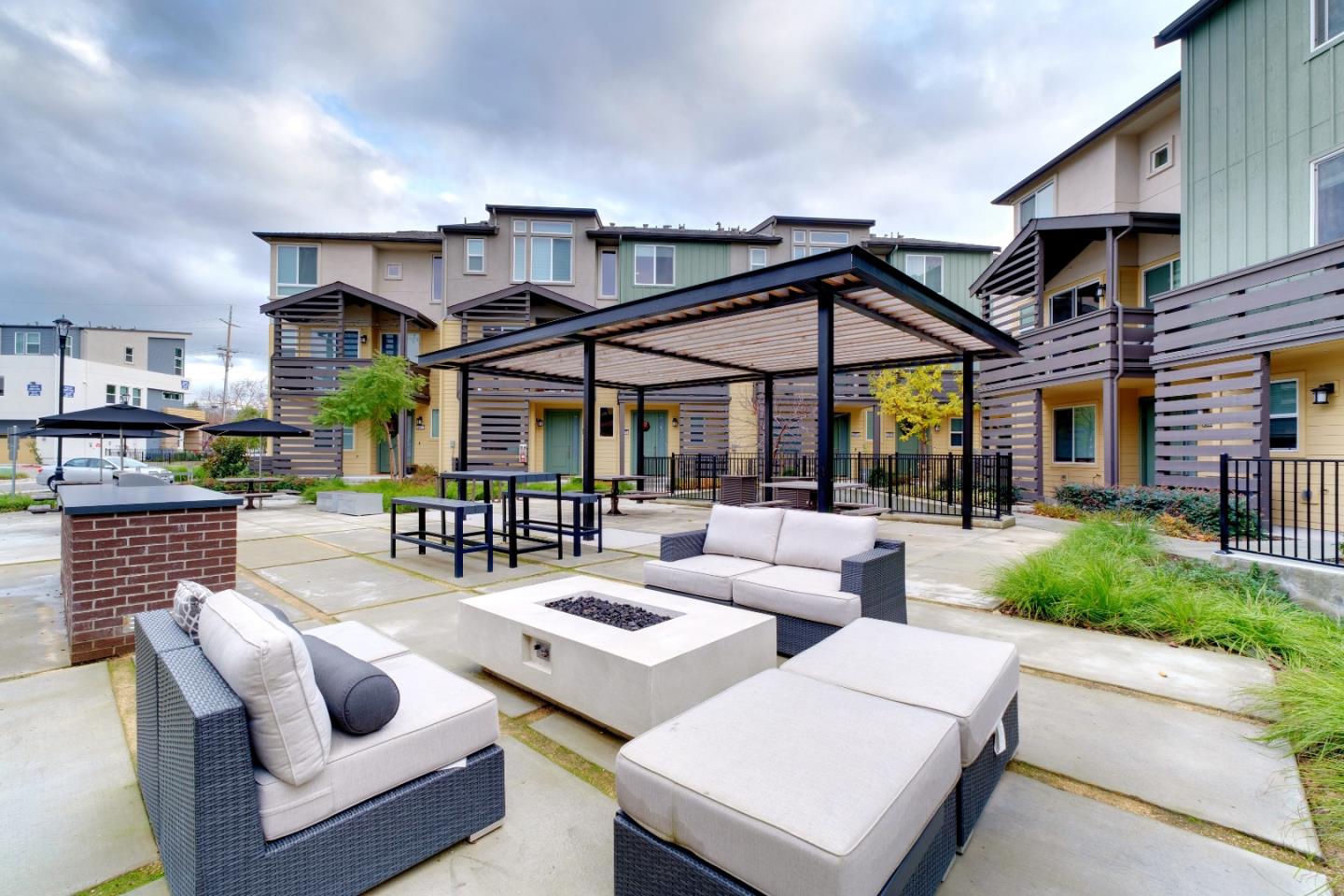 1888 Joshua Tree Circle Milpitas, CA 95035 - Photo 46 of 50 a view of a patio with dining table and chairs