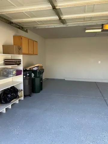 a room with storage and utility