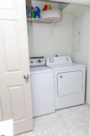 a view of a walk in closet