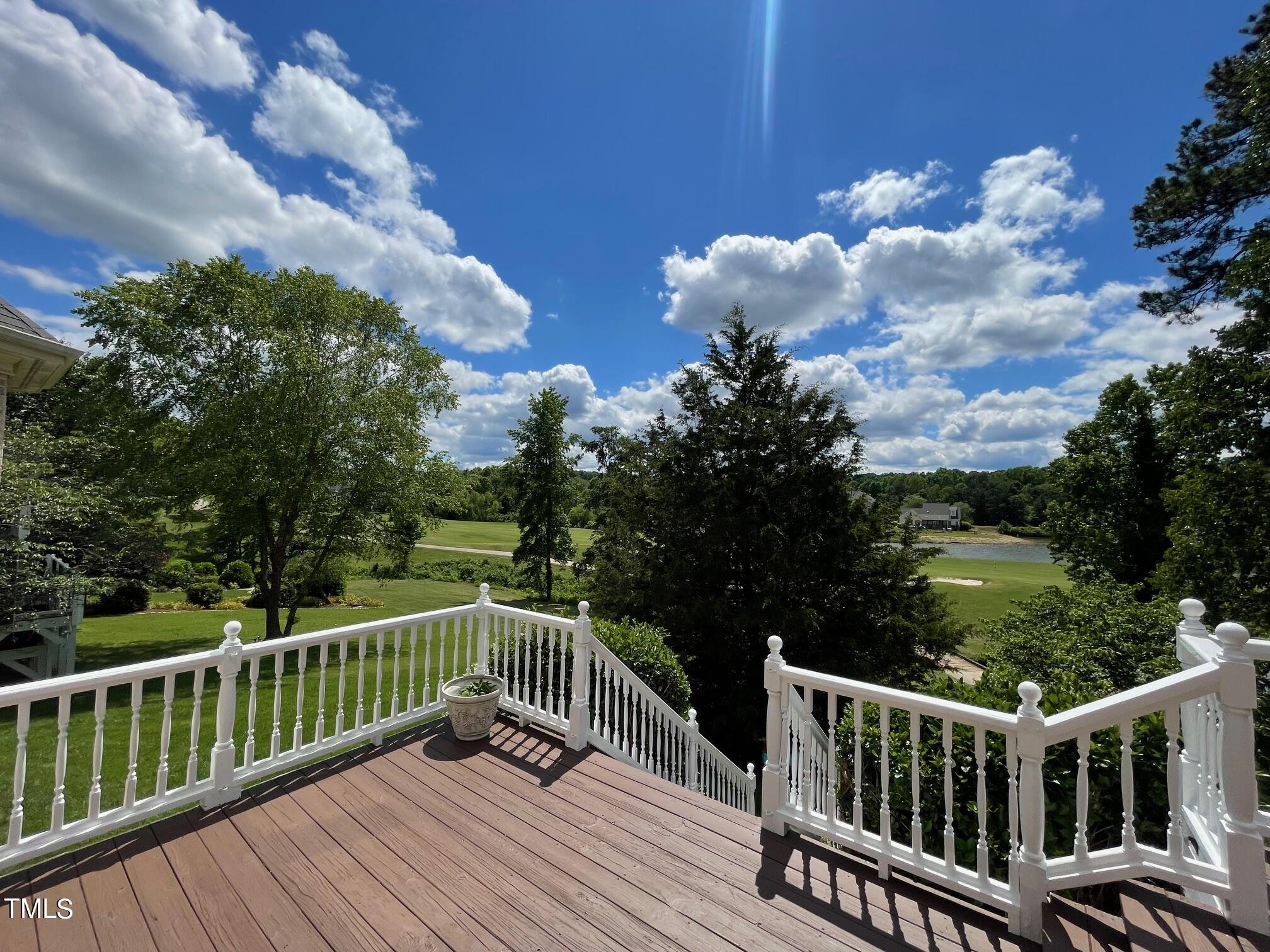 551 Competition Road Raleigh, NC 27603 - Photo 10 of 37 a view of balcony with wooden floor