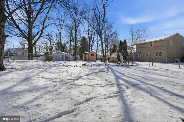 a view of road with covered with snow