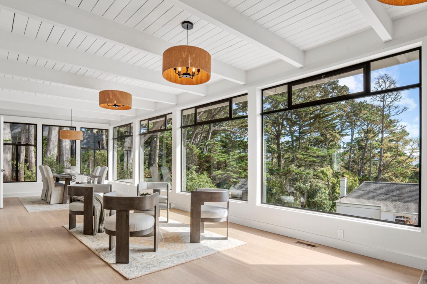 4171 Sunset Lane Pebble Beach, CA 93953 - Photo 5 of 38 a living room with furniture and a large window