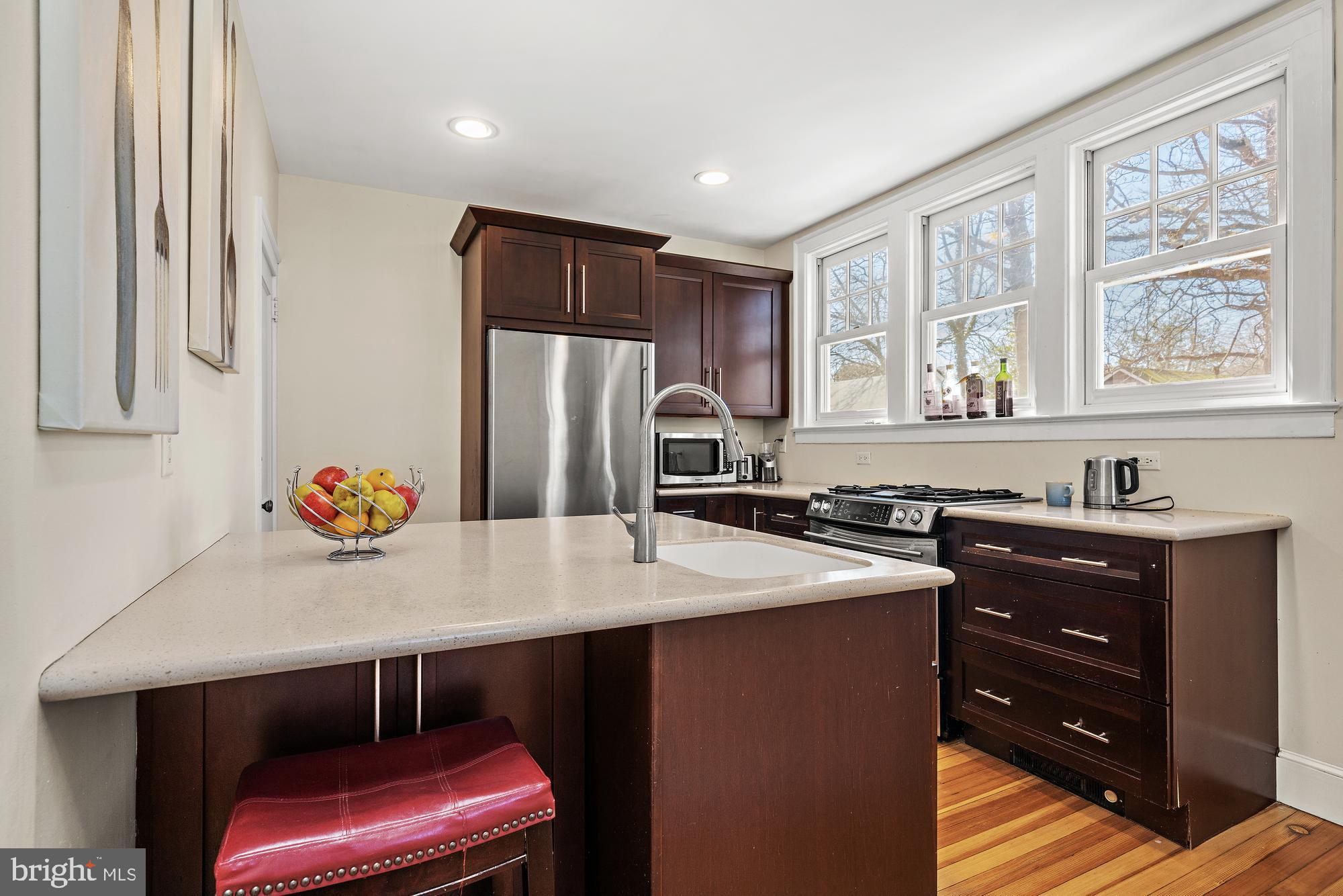 134 Jefferson Road Princeton, NJ 08540 - Photo 14 of 34 Updated kitchen with center island for two.