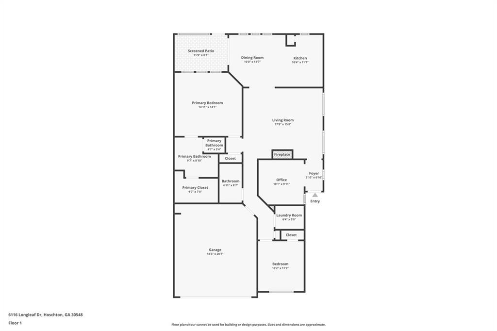 6116 Longleaf Drive Hoschton, GA 30548 - Photo 46 of 46 a picture of floor plan