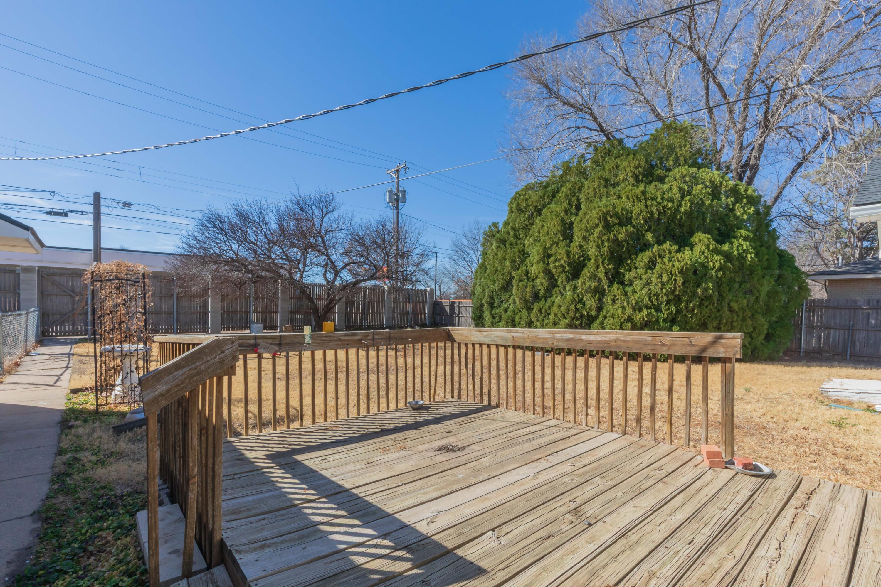 2106 3rd Avenue Canyon, TX 79015 - Photo 24 of 35 BACKYARD VIEW 1