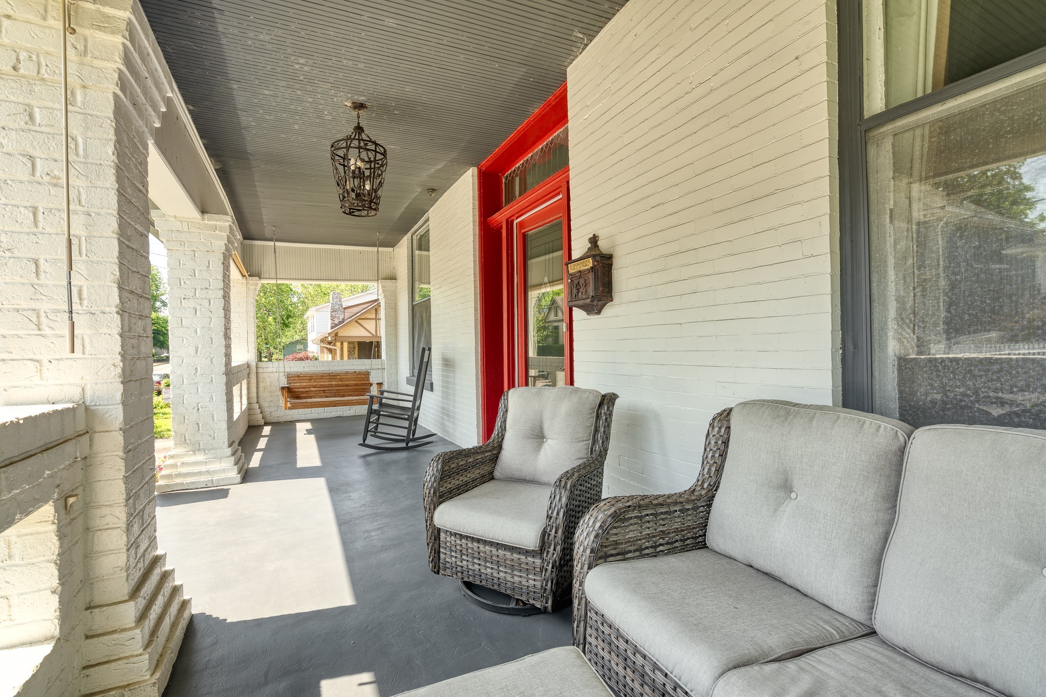 1025 Villa Place Nashville, TN 37212 - Photo 33 of 37 a living room with furniture and a large window