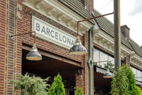 a street sign on a pole on a street