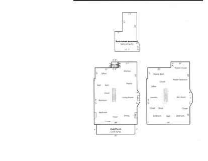 a picture of a floor plan