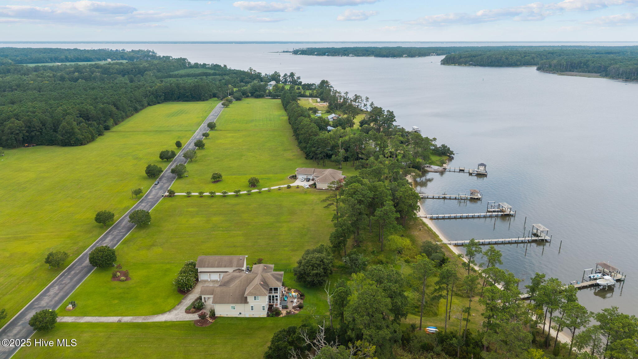 123 Waterway Road Havelock, NC 28532 - Photo 15 of 21 View looking out Adams Creek - ICW