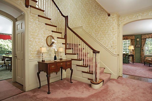 59 Cramond Road Brookline, MA 02467 - Photo 6 of 10 a view of entryway livingroom and hall