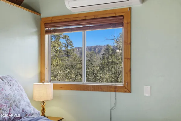 a view of a window in a room