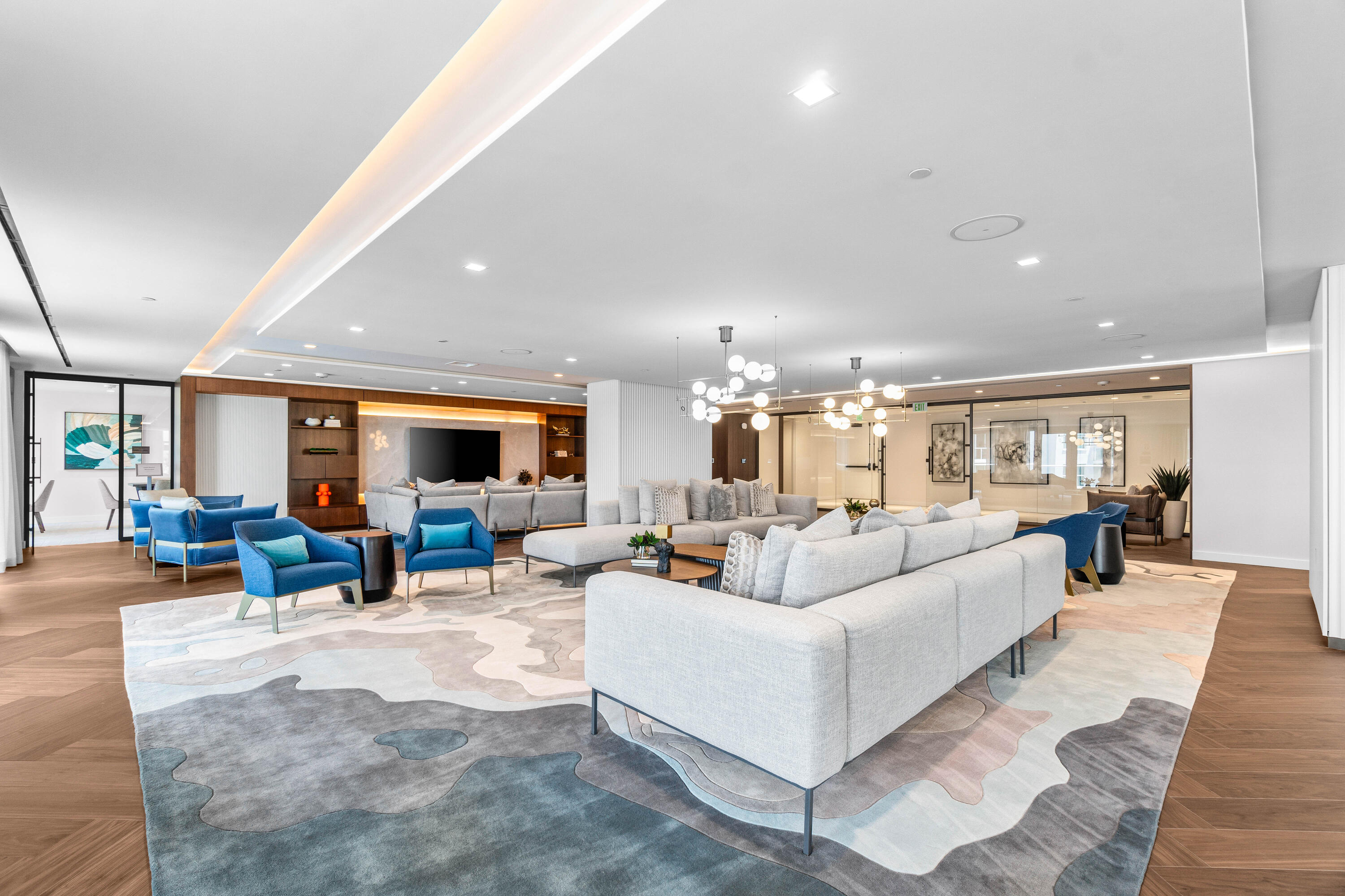 220 Southeast Mizner Boulevard, Unit 204 Boca Raton, FL 33432 - Photo 68 of 86 Alina 220 Clubroom 8th floor Great room