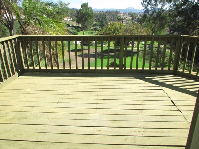 2807 Ledgetop Place Spring Valley, CA 91977 - Photo 12 of 23 View deck off the master bedroom