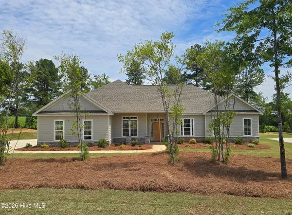 a view of a house with a outdoor space