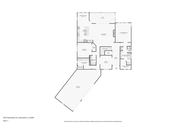 $850,000 | 729 East Dorchester Drive, St. Johns, FL 32259