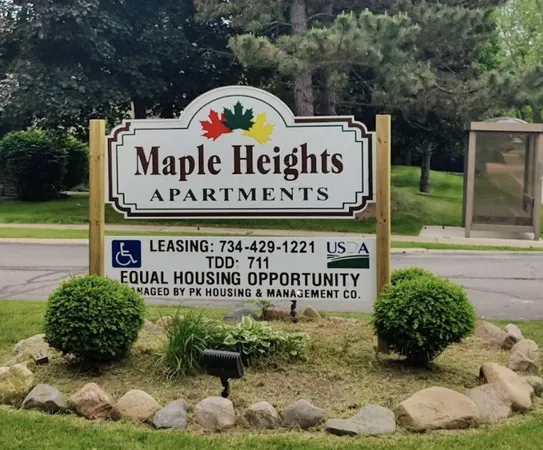 a sign on the side of a building