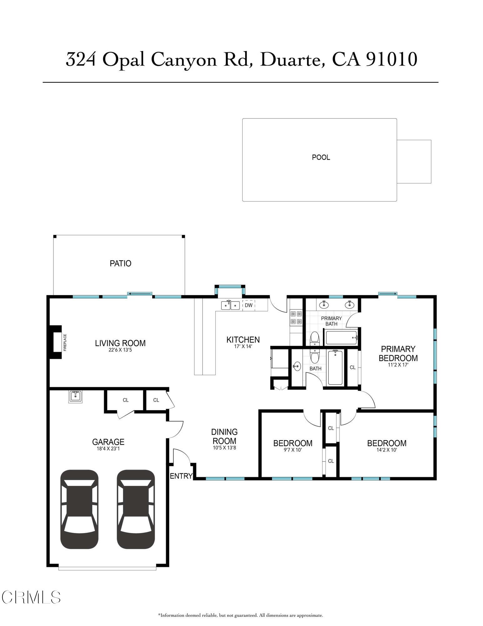 324 Opal Canyon Road Duarte, CA 91010 - Photo 53 of 53 324 Opal Canyon Rd floor plan jpg