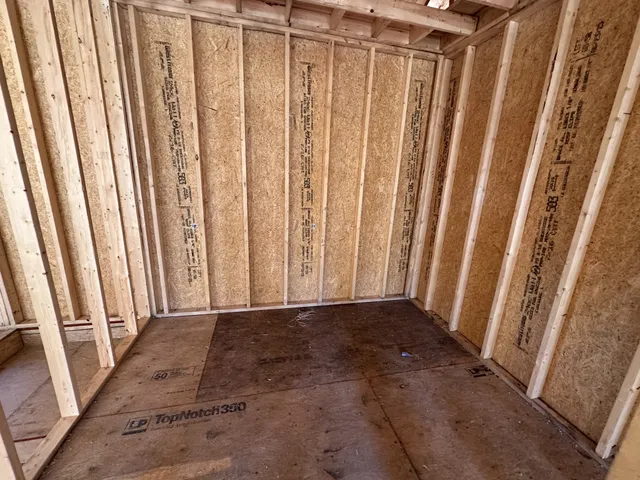 a view of a utility room with a window