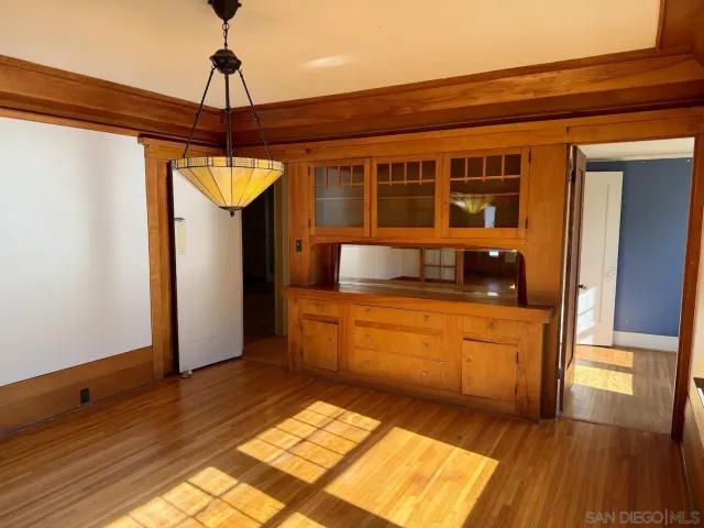 a view of a kitchen counter top space